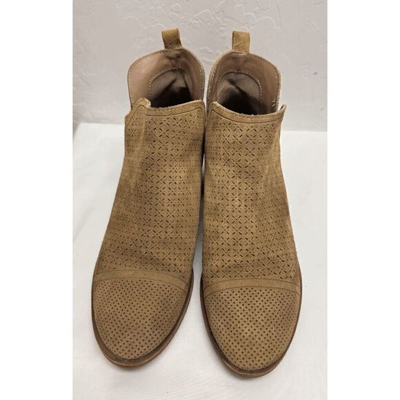 Kensie Glynda Tan Leather Bootie Size 8 M - Picture 3 of 7